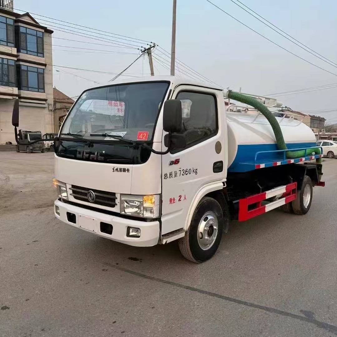 19年上牌五方吸粪车 全柴115马力动力强劲，环卫作业高效之选